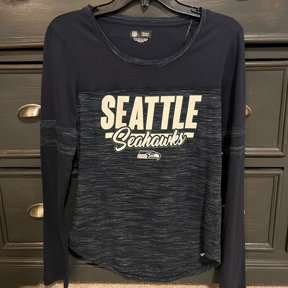 Seattle Seahawks team apparel long sleeve Tee. Small.